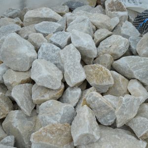 Bryłki gabionowe Crystal White